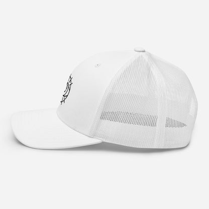 IMC Trucker Cap - SOLID WHITE